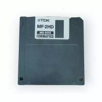 MF-2HD-OEM/1.44MB/3.5inch Дискеты TDK 1.44 Мб 3.5" в картонной упаковке - поштучно (OEM)