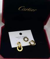 Серьги в стиле Cartier