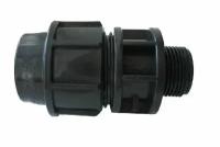 Муфта компрессионная комбинированная PN16 НР 25х1/2", SPEKTR PLAST