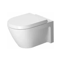 Чаша унитаза подвесная DURAVIT Starck 2 253409-WG с горизонтальным выпуском