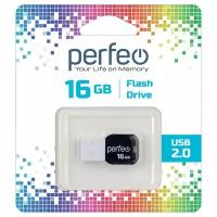 USB-накопитель (флешка) Perfeo M02 16Gb (USB 2.0), белый