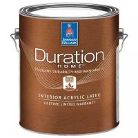 Краска латексная Sherwin-Williams Duration Home Flat Interior Acrylic Latex моющаяся матовая