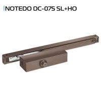 Дверной доводчик NOTEDO DC-075 SL+HO, коричневый RAL8016