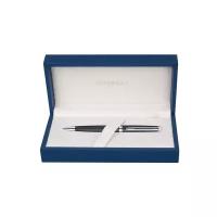 Ручка Waterman шариков. Hemisphere (CWS0920870) Matte Black CT M син. черн. подар.кор