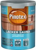 Лак Pinotex Lacker Sauna 20 полуматовая на водной основе 1 л