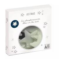 Djeco Little BIG room by Djeco Phosphorescents Набор светящихся наклеек Звездочки DD04592