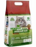 Homecat Комкующийся наполнитель Homecat Eco Line Зеленый чай 6 л