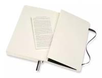 Блокнот Moleskine CLASSIC SOFT EXPENDED QP616EXP Large 130х210мм 400стр. линейка мягкая обложка черный