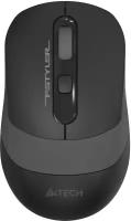 Мышь A4 Fstyler FG10S белый/серый оптическая (2000dpi) silent беспроводная USB (4but)