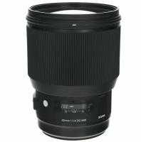 Объектив Sigma 85mm f/1.4 DG HSM Art Canon EF, черный