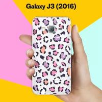 Силиконовый чехол на Samsung Galaxy J3 (2016) Пятна 50 / для Самсунг Галакси Джи 3 2016