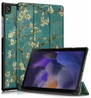 Чехол Smart Case для Samsung Galaxy Tab A8 10.5 (2021) SM-X200 / SM-X205 (Plum Blossom)