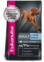 Корм для взрослых собак крупных пород Eukanuba Adult Large Breed 1+ years сухой, 3 кг