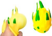 Игрушка питахайя, драконий фрукт жмяка антистресс желтый