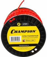 Корд триммерный (леска) CHAMPION Twisted Square 3.0мм* 60м (витой квадрат) C7011