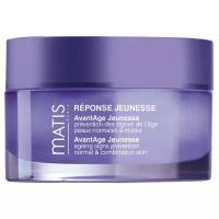 Matis Reponse Jeunesse AvantAge Jeunesse Normal&Dry Skin Крем предотвращающий появление первых признаков старения для нормальной и сухой кожи лица