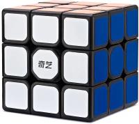 Кубик Рубика бюджетный классический QiYi (MoFangGe) 3x3x3 Sail W, black