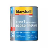 Краска латексная Marshall Export-7 матовая бесцветный 0.9 л 1.2 кг