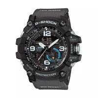 Наручные часы CASIO G-Shock GG-1000-1A8 мужские, кварцевые, будильник, хронограф, термометр, компас, секундомер, таймер обратного отсчета, водонепроницаемые, противоударные, подсветка стрелок, подсветка дисплея