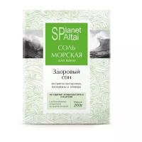 Planet Spa Altai Соль морская для ванн Здоровый сон 200 г