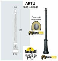 Парковый столб Fumagalli Artu 000.158.000. A0, черный