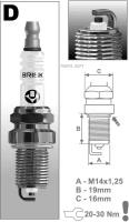 Свеча Зажигания Super R Dr15yc1 (1317) BRISK арт. DR15YC1