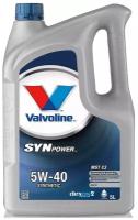 Масло Valvoline synpower mst c3 5w40 5л Valvoline 872386