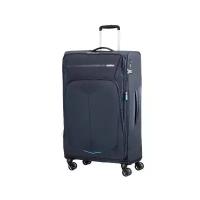 Чемодан American Tourister, текстиль, увеличение объема