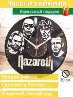 Часы из виниловой пластинки Nazareth/Назарет/из винила/виниловые/подарок/сувенир