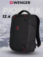 Рюкзак для фотокамеры WENGER TechPack 14'', черный, полиэстер 1680В, 31 x 18 x 44 см, 12 л