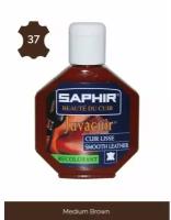 0803 Краситель для гладкой кожи Saphir Juvacuir, Цвет Saphir 37 Medium brown (Средне-коричневый)