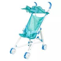 Прогулочная коляска Наша игрушка Жемчуг M7506-1 голубой