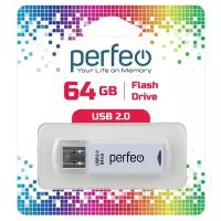 USB флешка Perfeo USB 64GB C06 White