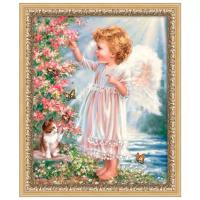 Картина стразами «Маленький Ангелок» 40х50 см
