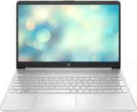 15.6" Ноутбук HP 15s-fq5299NIA 1920x1080, Intel Core i7 1255U 1.7 ГГц, RAM 8 ГБ, DDR4, SSD 512 ГБ, Intel Iris Xe Graphics, DOS, 7C8B7EA, естественный серебряный, английская раскладка