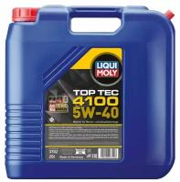 Моторное масло Liqui Moly Top Tec 4100 5W-40 Sn/cf,a3/b4/c3, НС-синтетическое, 20л