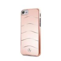 Накладка Mercedes Wave Vlll Hard Brushed Aluminium для iPhone SE 2020 / 8 / 7 - Rose Gold