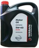 Моторное масло NISSAN Motor Oil 5W-40 (5л) Арт. KE90090042VA