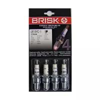 BRISK LR15YC1 Свечи BRISK Super R LR15YC-1 2110 8-клап. инжект. (4шт) Чехия