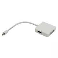 Переходник/адаптер Telecom mini DisplayPort - DisplayPort/HDMI/DVI-I (TA554)