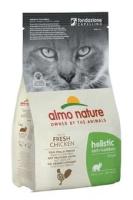 ALMO NATURE Holistic Functional Anti-Hairball Сухой корм для кошек Вывод Шерсти с Курицей и Рисом