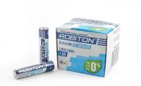 Батарейка ROBITON Alkaline Standard LR03/AAA, в упаковке: 20 шт