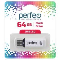 USB флешка Perfeo USB 64GB C13 White