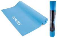 Коврик для йоги TORRES Yoga Mat 3mm YL10013 нескольз. голуб