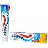Зубная паста Aquafresh Освежающе-мятная с фтором для тройной защиты полости рта: защита от кариеса, укрепление зубов и свежесть дыхания, 125 мл 2 шт