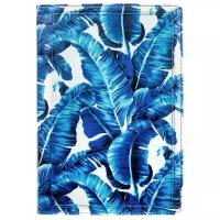 Ежедневник INFOLIO Blue Tropic недатированный, искусственная кожа, А5, 96 листов