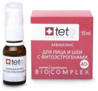 TETe Cosmeceutical Биокомплекс аквабаланс с фитоэстрогенами / Biocomplex 40+, 15 мл