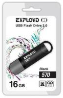 USB-флеш накопитель (EXPLOYD 16GB-570-черный)