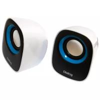 Dialog Колонки Colibri AC-06UP BLACK-WHITE