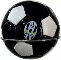 Мяч футбольный для тренировок и спортивных игр, детский, размер 2, PVC черный